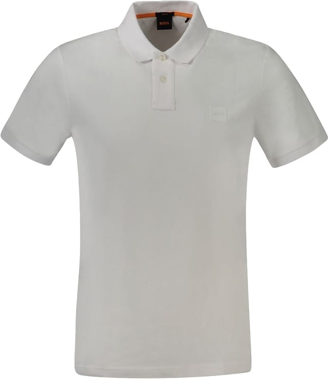 Boss Hugo Boss Bianco Cotton Men Polo