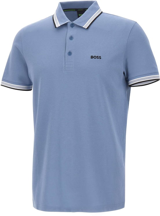 Boss T-Shirts And Polos Light Blue