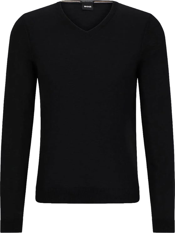 Boss Melba V-neck Virgin Wool Sweater