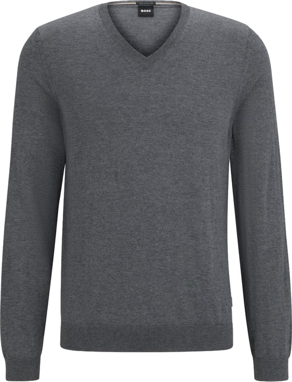 Boss Melba V-neck Virgin Wool Sweater