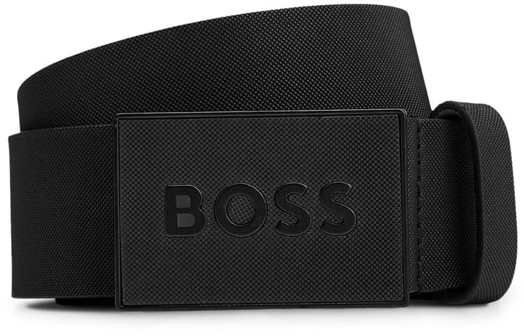 Boss Icon Logo Buckle Belt