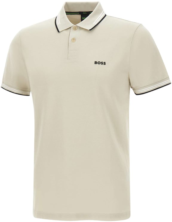 Boss T-Shirts And Polos Beige