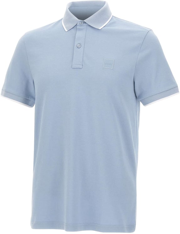 Boss T-Shirts And Polos Light Blue
