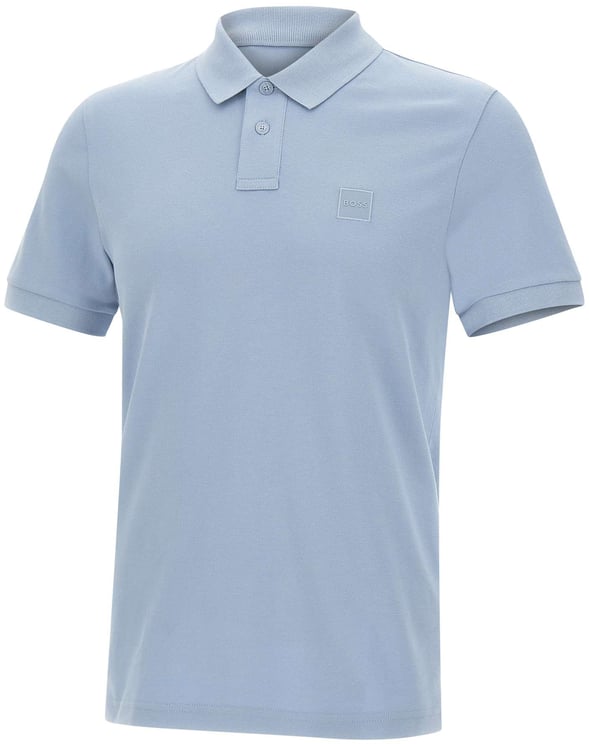 Boss T-Shirts And Polos Light Blue
