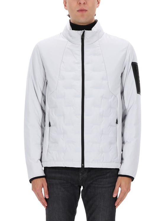 Boss Quilted Down Hybrid Polyester Jacket