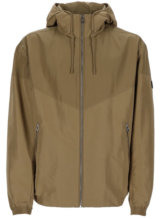 Boss Recycled Polyester Hooded Zip Jacket