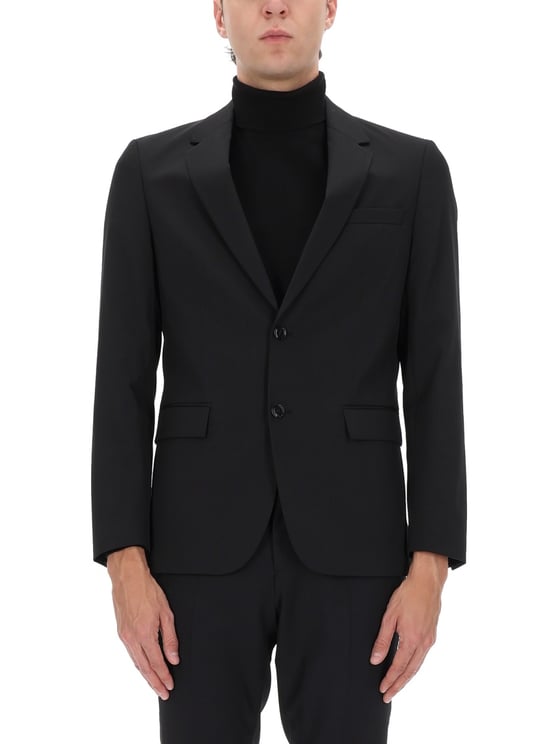 Boss H-Houston Virgin Wool-Blend Tailored Blazer