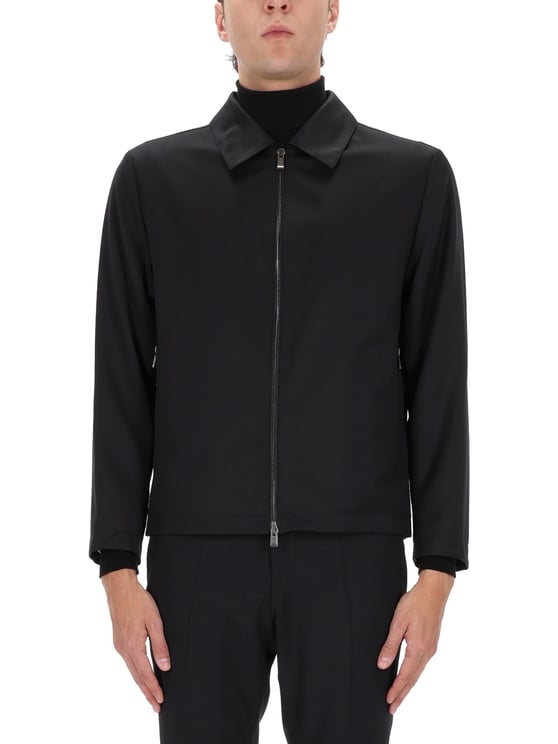 Boss Black Virgin Wool H-Hanry-Wing Jacket