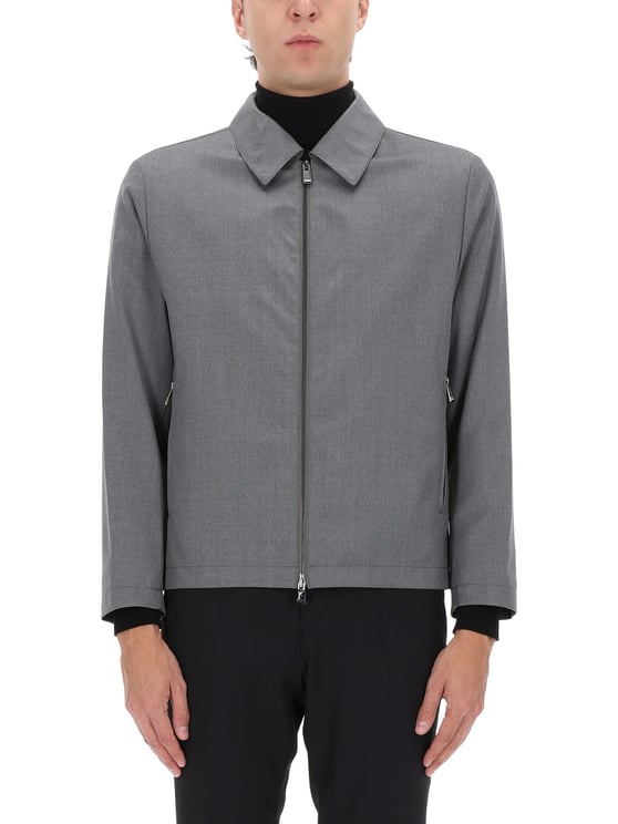 Boss H-Hanry-Wing Slim Fit Virgin Wool Jacket