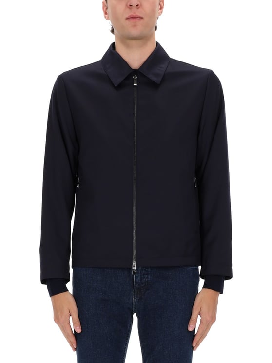 Boss H-Hanry-Wing Slim Fit Virgin Wool Jacket
