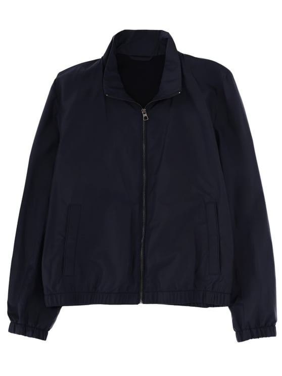 Boss Regular Fit Minimalist Stand Collar Jacket