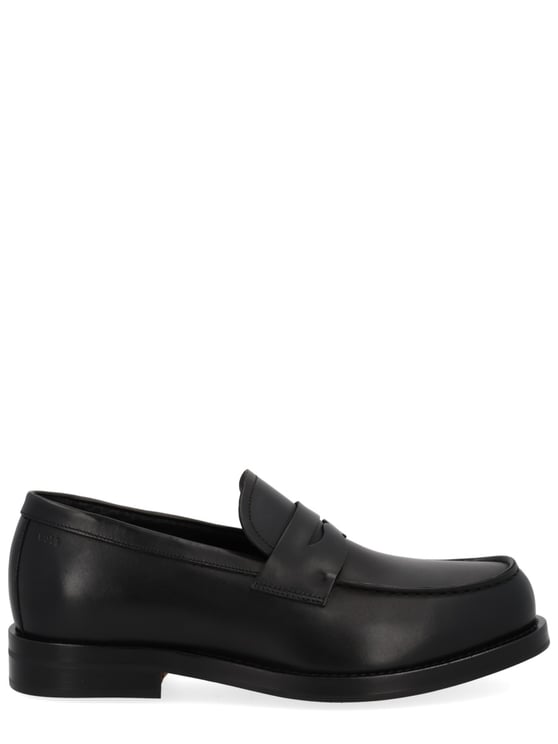 Boss Dressletic Penny Strap Leather Loafers