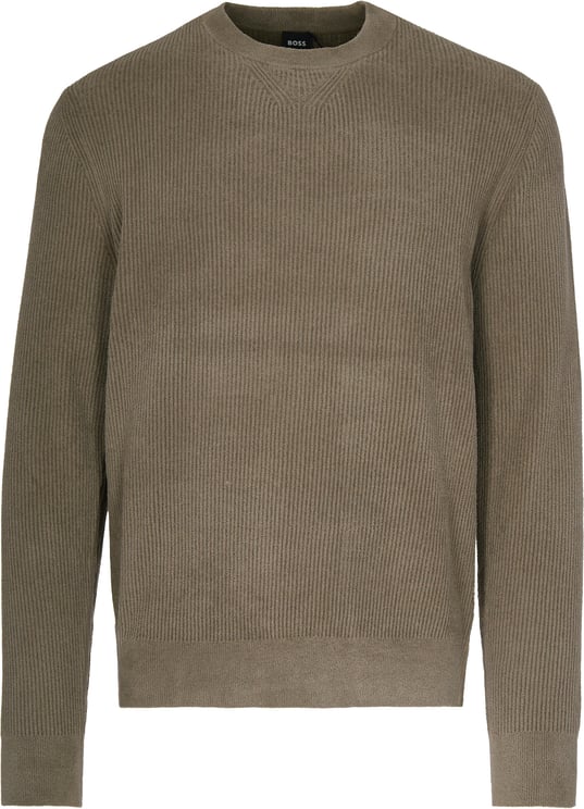 Boss Sweaters Open Brown