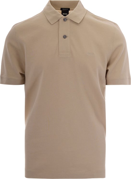 Boss T-Shirts And Polos Open Beige