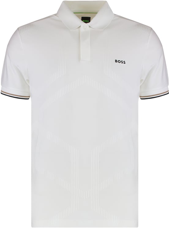 Boss Slim fit polo in technical fabric