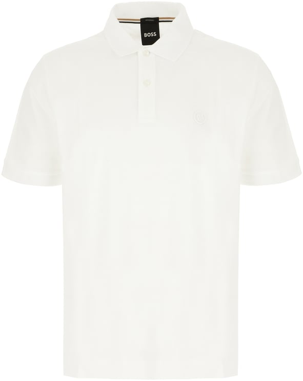 Boss Hugo Boss White piquet polo shirt