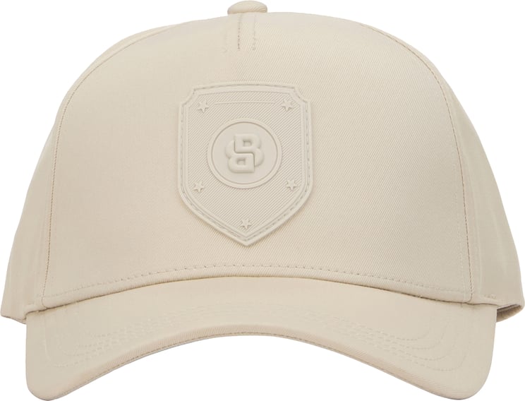 Boss Light beige cap with adjustable curved visor