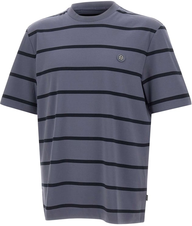 Boss T-Shirts And Polos Grey