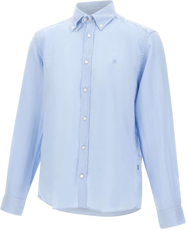 Boss Shirts Light Blue