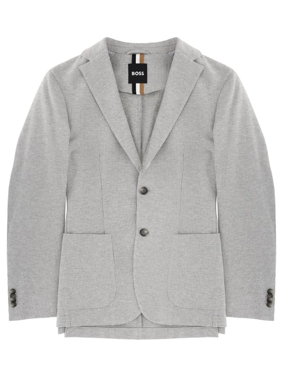 Boss Light Grey Hanry Patch Jacket
