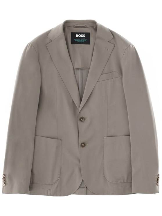 Boss C-Hanry Wool Blend Patch Blazer