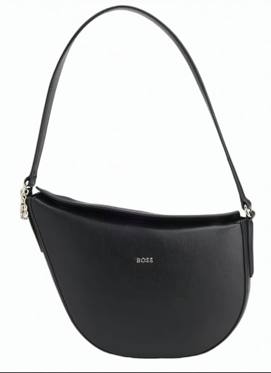 Boss Numah Monogram Flap Hobo Bag