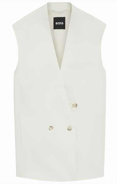 Boss Jawikiri Mandarin Collar Double Breasted Shirt
