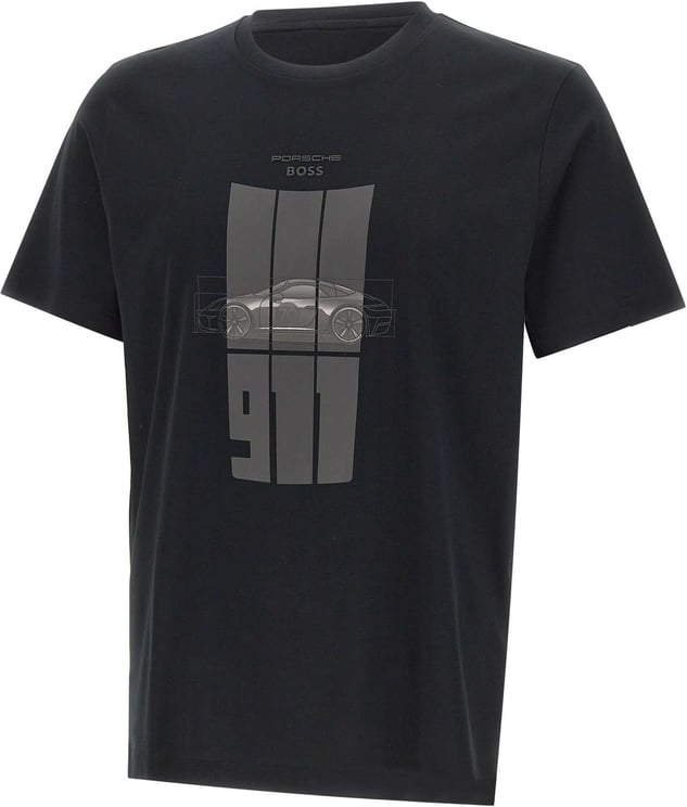 Boss T-Shirts And Polos Black
