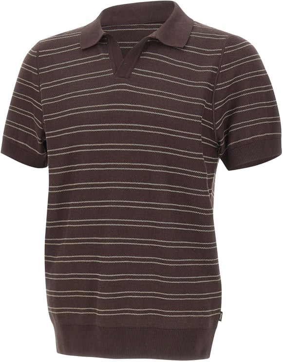 Boss T-Shirts And Polos Brown
