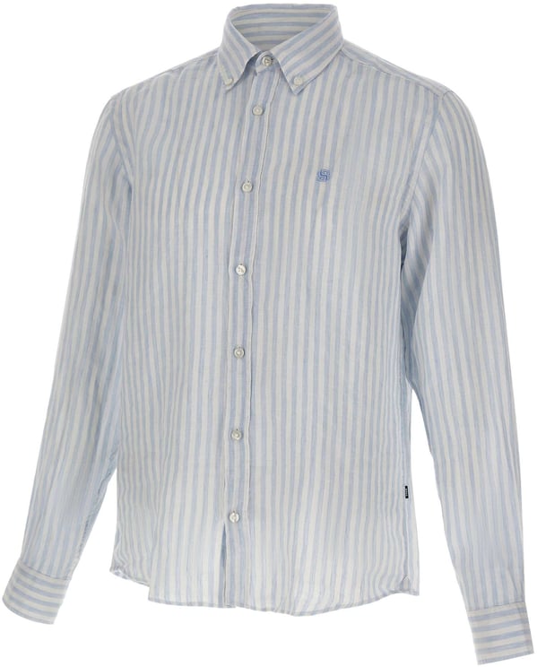 Boss Shirts Light Blue