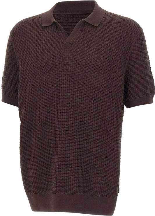 Boss T-Shirts And Polos Brown