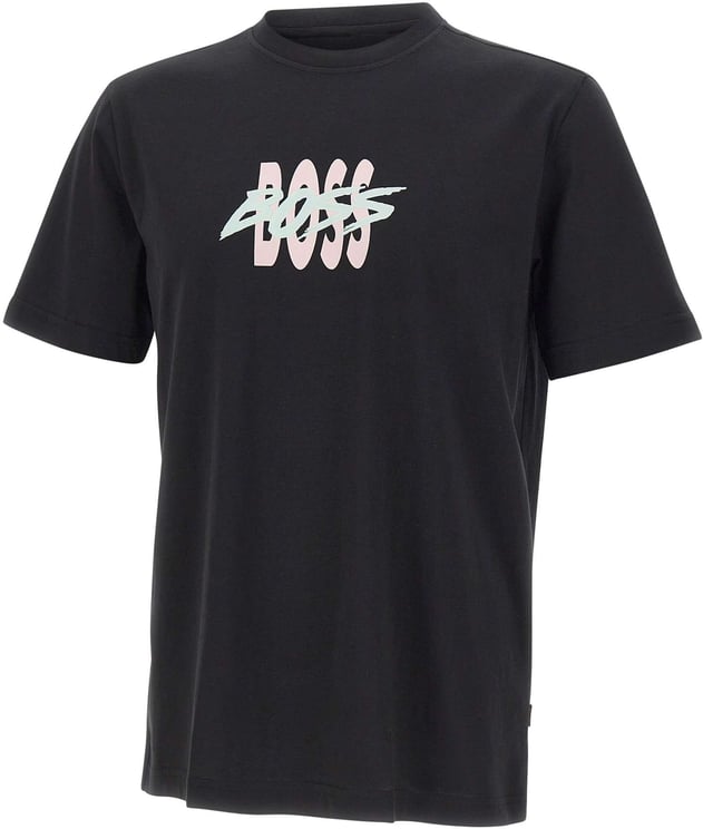Boss T-Shirts And Polos Black