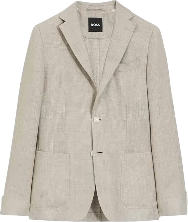 Boss Beige 2 Button Chest Pocket Jacket