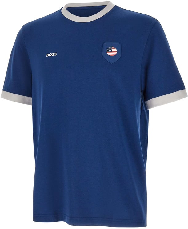 Boss T-Shirts And Polos Blue