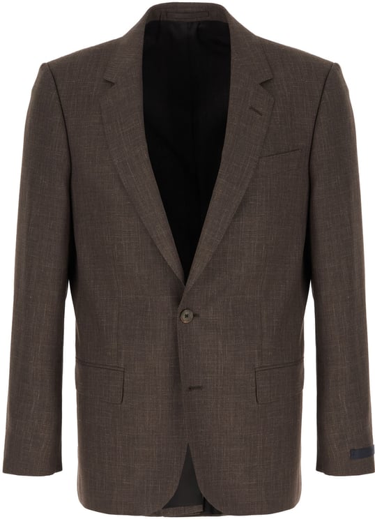 Boss Hugo Boss Chocolate wool blend blazer