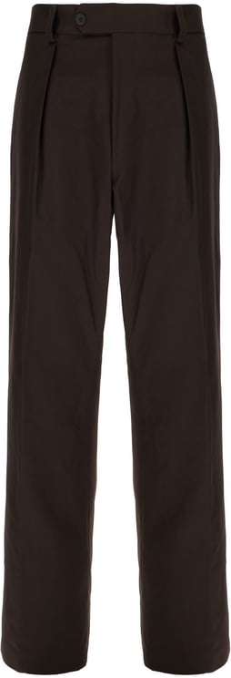 Boss Hugo Boss Dark brown cotton pants