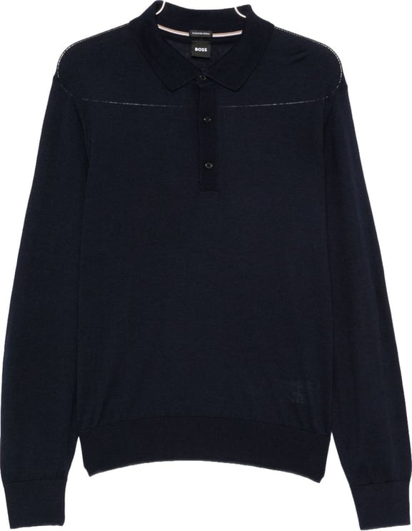 Boss Sweaters Dark Blue