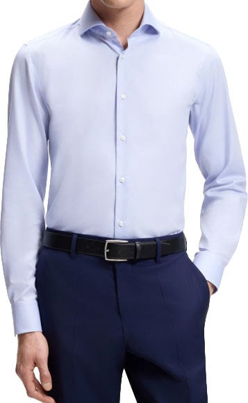 Boss Shirts Light/Pastel Blue