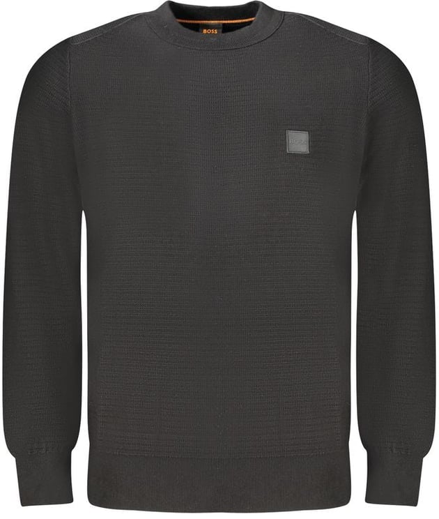 Boss Hugo Boss Black Cotton Men Sweater