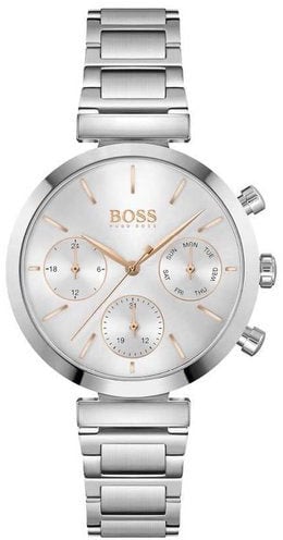 Boss BOSS HB1502530 FLAWLESS  Horloge  Staal  Zilverkleurig  Ø 36 mm