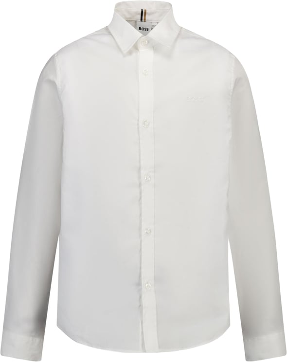 Boss Boss Kinder Jongens Blouse In Wit