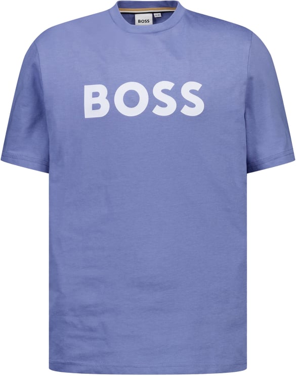 Boss Boss Kinder Jongens T-Shirt In Blauw