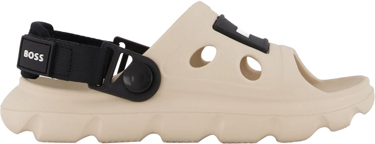 Boss Boss Jongens Sandalen In Beige