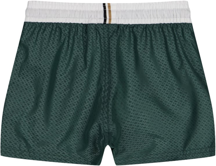 Boss Boss Baby Jongens Zwemkleding In Donker Groen