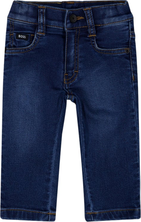 Boss Boss Baby Jongens Jeans In Donker Blauw