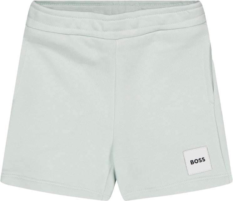 Boss Boss Baby Jongens Shorts In Mint