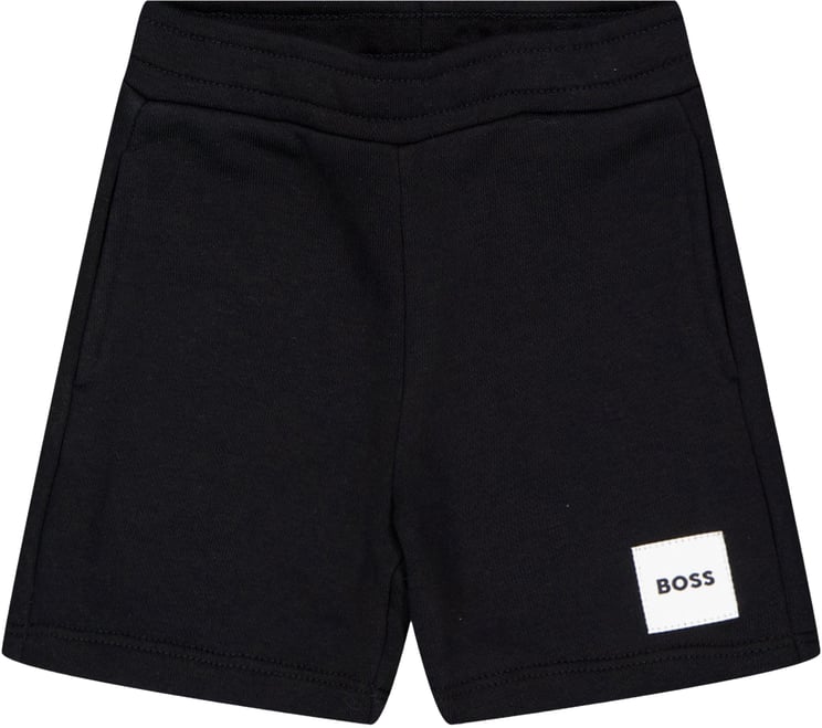 Boss Boss Baby Jongens Shorts In Zwart