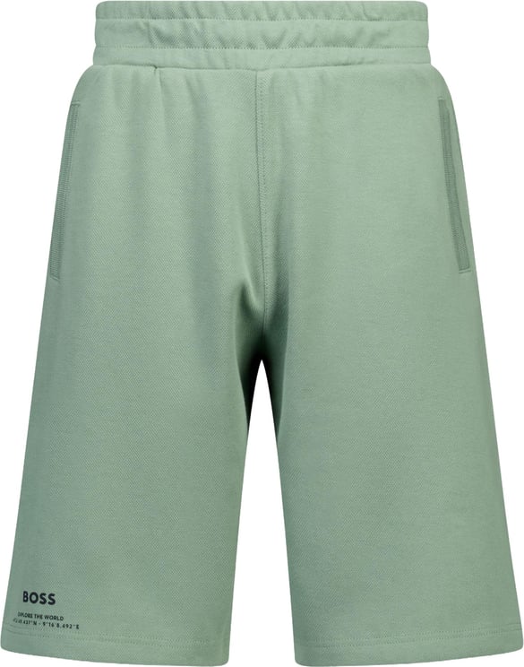 Boss Boss Kinder Jongens Shorts In Groen