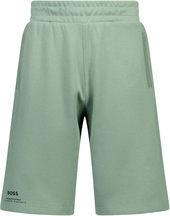 Boss Boss Kinder Jongens Shorts In Groen