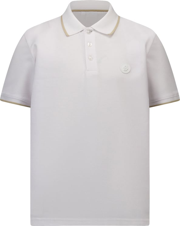 Boss Boss Kinder Jongens Polo In Wit